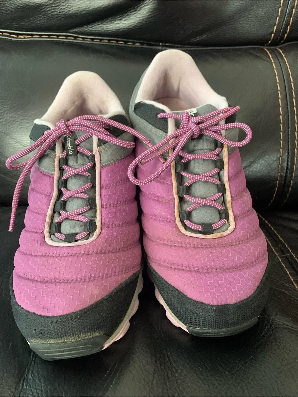 Columbia Women’s Purple Waterproof Athletic Sneakers Size 7